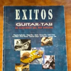 Catálogos de Música: EXITOS. GUITAR-TAB. 20 CANCIONES DEL POP ESPAÑOL