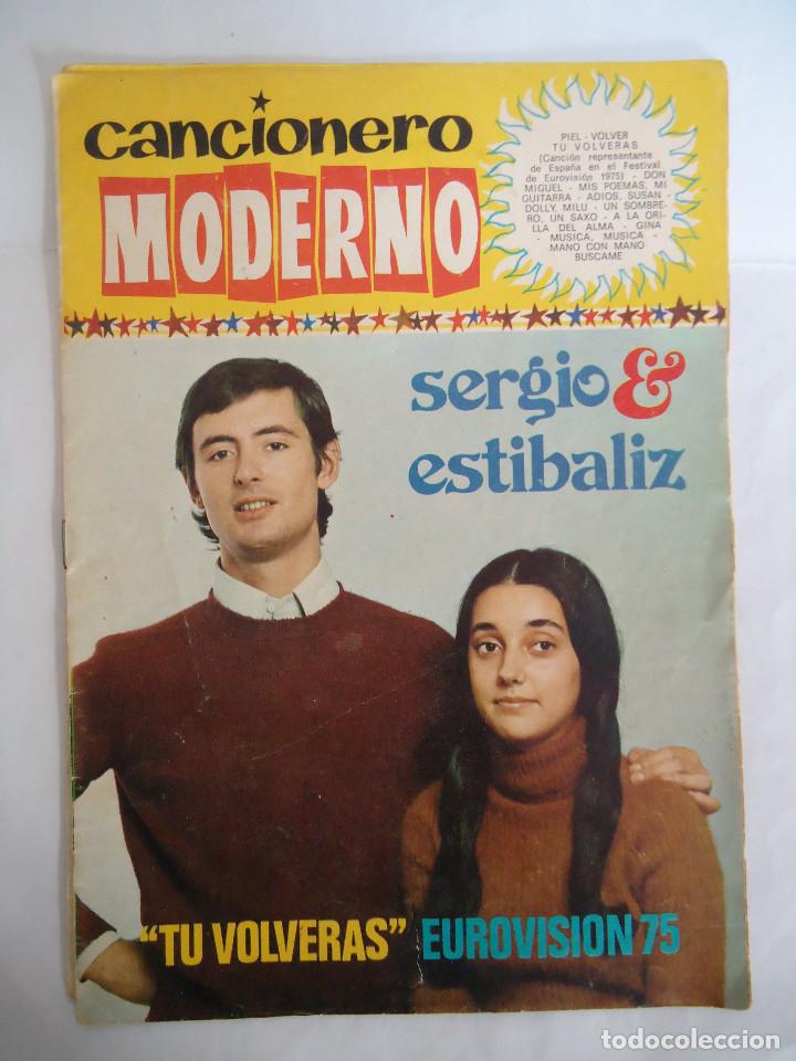 Cat&aacute;logos de M&uacute;sica: CANCIONERO MODERNO , SERGIO Y ESTIBALIZ. -- PP 7