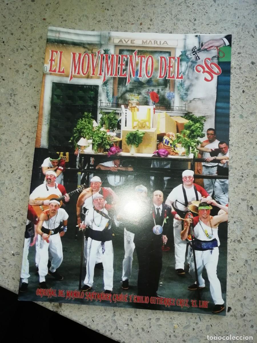 Catalogues de Musique: Carnaval de C&aacute;diz libreto chirigota el movimiento del 36 de manolo santander