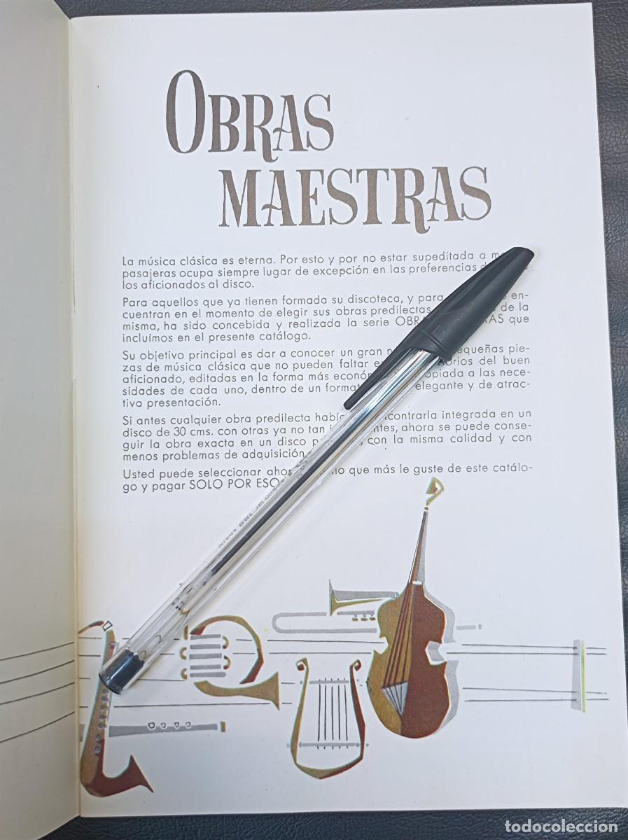Cat&aacute;logos de m&uacute;sica: CAT&Aacute;LOGO DISCOS OBRAS MAESTRAS - Foto 3