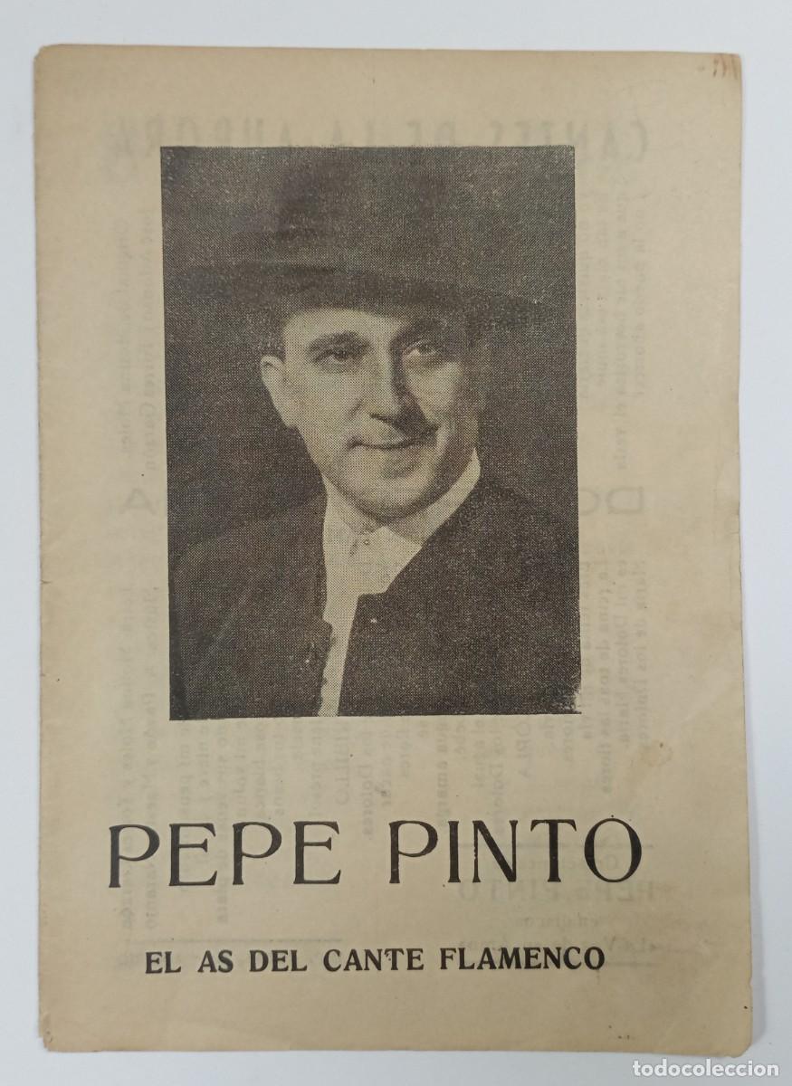 Catalogues de Musique: 5 Cancioneros de Pepe Pinto - Imp. Rodas