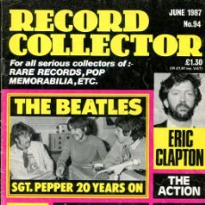 Cataloghi di Musica: RECORD COLLECTOR Nº 94 JUNIO 1987