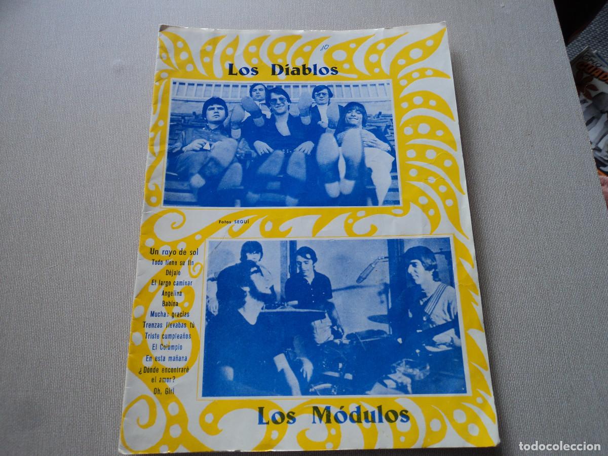 Cat&aacute;logos de M&uacute;sica: CANCIONERO. los diablos y los modulos, ed. marazul