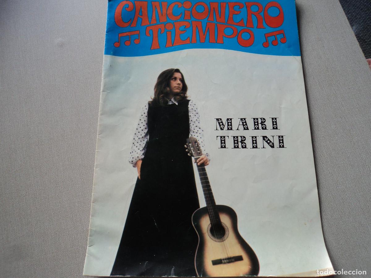Cat&aacute;logos de M&uacute;sica: Cancionero tiempo, mari trini, ed, zafiro