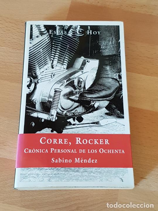 Cat&aacute;logos de M&uacute;sica: CORRE, ROCKER. CRONICA PERSONAL DE LOS OCHENTA - SABINO MENDEZ - ESPASA 2000