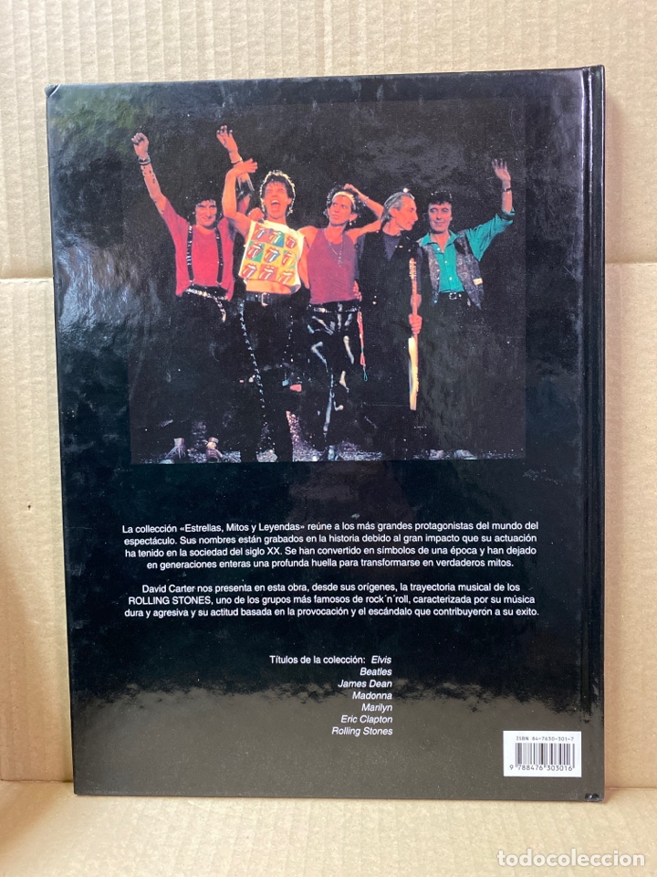 Cat&aacute;logos de m&uacute;sica: ROLLING STONES, DAVID CARTER. Editorial LIBSA - Foto 2