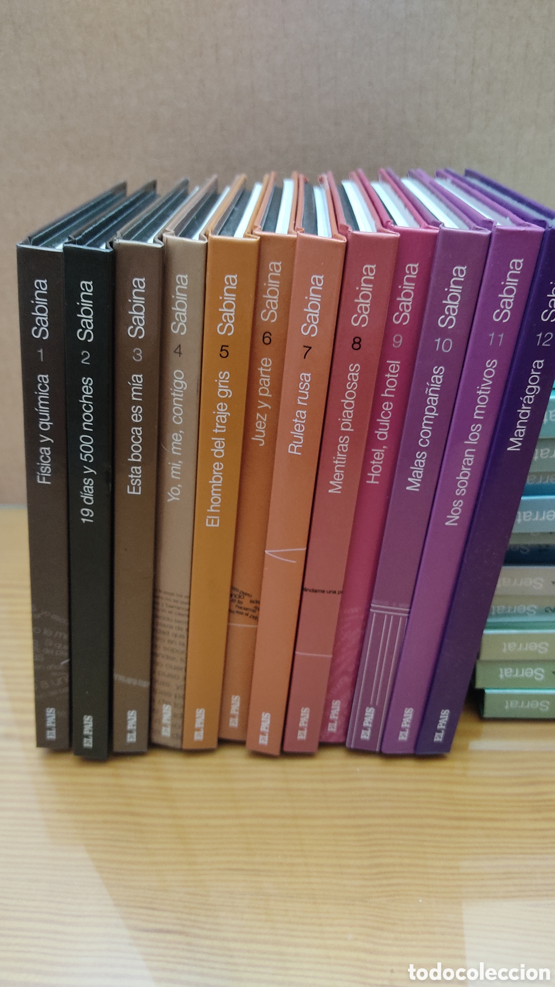 Cat&aacute;logos de M&uacute;sica: Coleccion completa de Sabina de El Pais,12 libros cd,s con la discografia