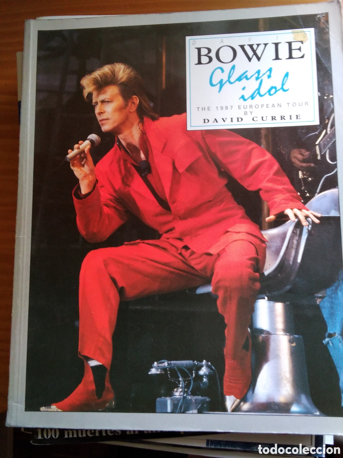 Catalogues de Musique: David Bowie libro revista musical glass idol a&ntilde;o 1987
