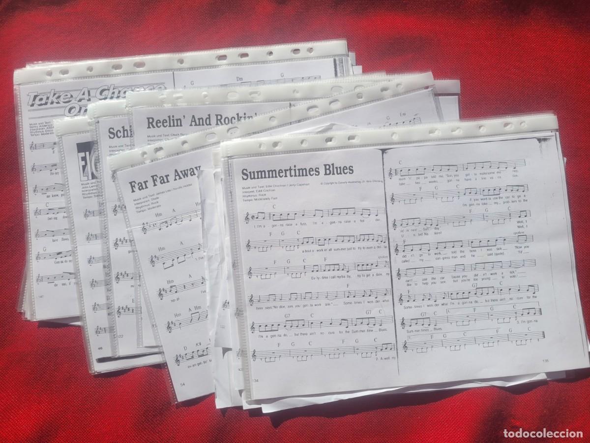 Cat&aacute;logos de M&uacute;sica: Partituras musicales famosas, 71 canciones