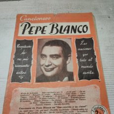 Catálogos de Música: CANCIONERO EDICIONES BISTAGNE - PEPE BLANCO -. Lote 389383724