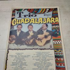 Catálogos de Música: CANCIONERO EDICIONES BISTAGNE - TRIO GUADALAJARA - NÚMERO 2 DE 1958. Lote 389384444
