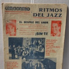 Catálogos de Música: CANCIONERO - RITMOS DEL JAZZ - N° 2 EXTRAORDINARIO VII EPOCA AÑOS 40 - EDITORIAL ALAS