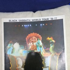 Catálogos de Música: BLACK SABBATH : WORLD TOUR EUROPE 1976/ 77- PROGRAMA DE GIRA- UNICA PIEZA DE COLECCION-SABOTAGE. Lote 390984994
