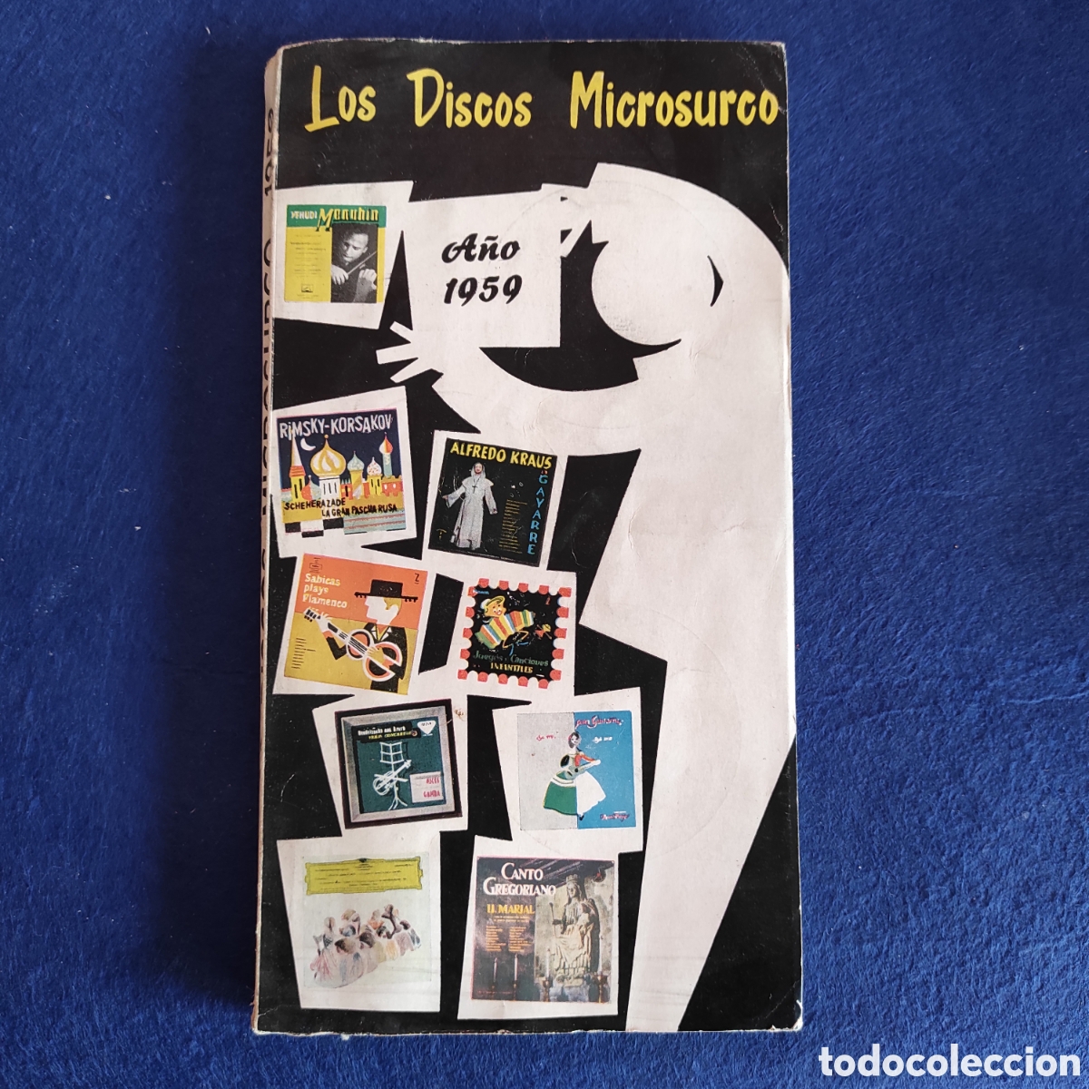 Cat&aacute;logos de M&uacute;sica: CATALOGO GENERAL LOS DISCOS MICROSURCO 1959