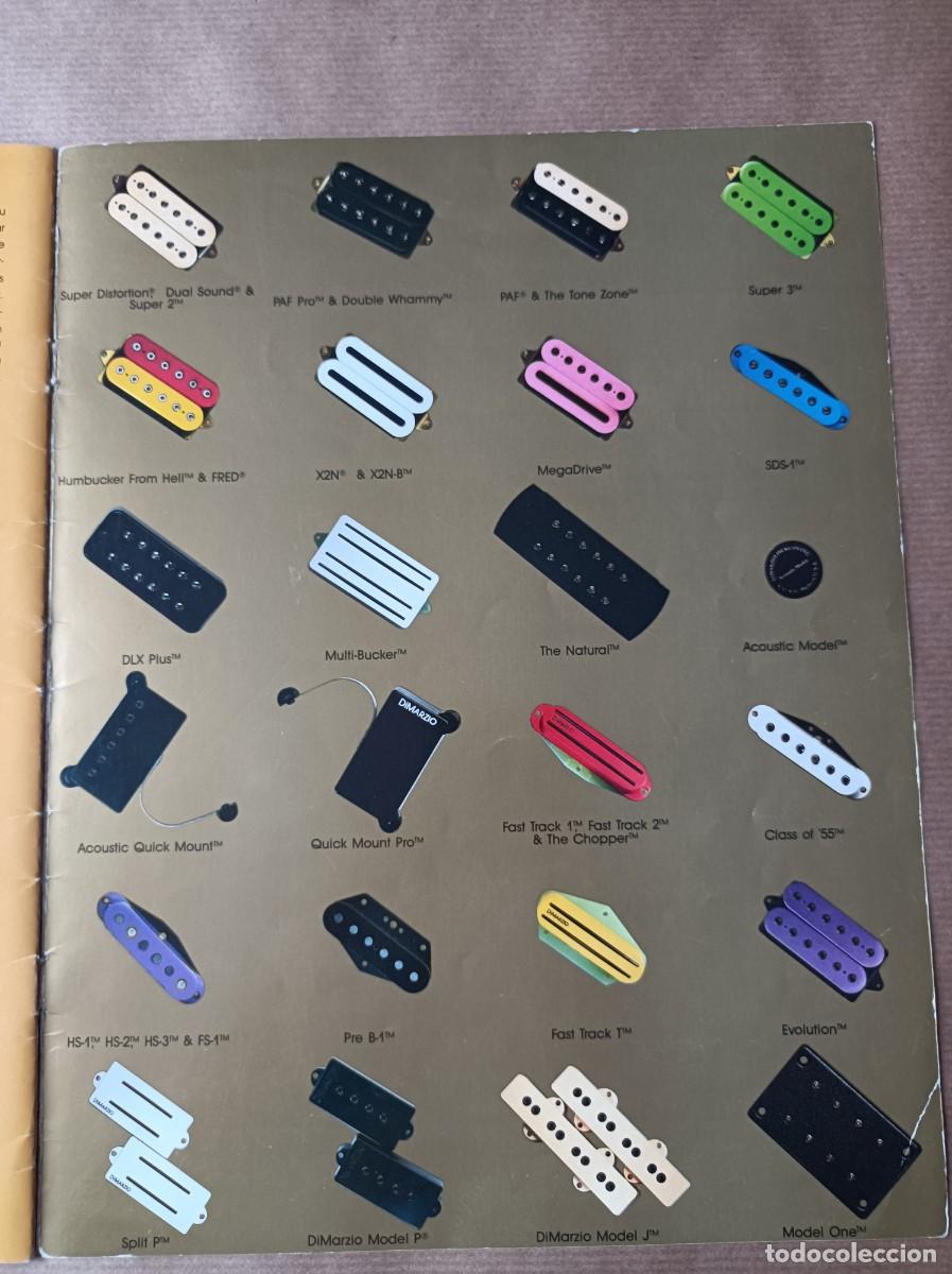 Cat&aacute;logos de m&uacute;sica: CAT&Aacute;LOGO DIMARZIO PICKUPS - Foto 17