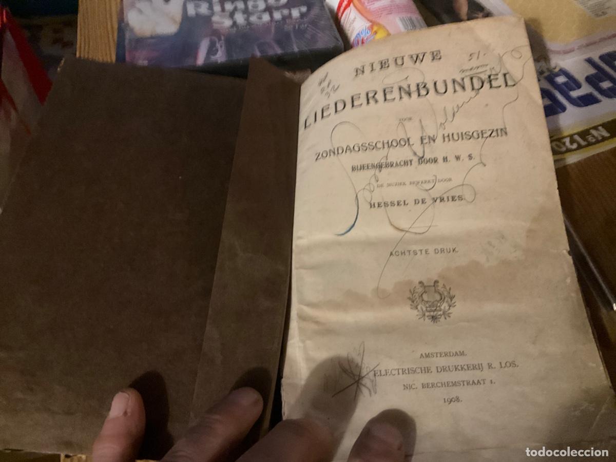 Cat&aacute;logos de M&uacute;sica: Cancionero infantil holandes 1908 nieuwe liederenbundel zondagsschol en huisgein hessel de vries