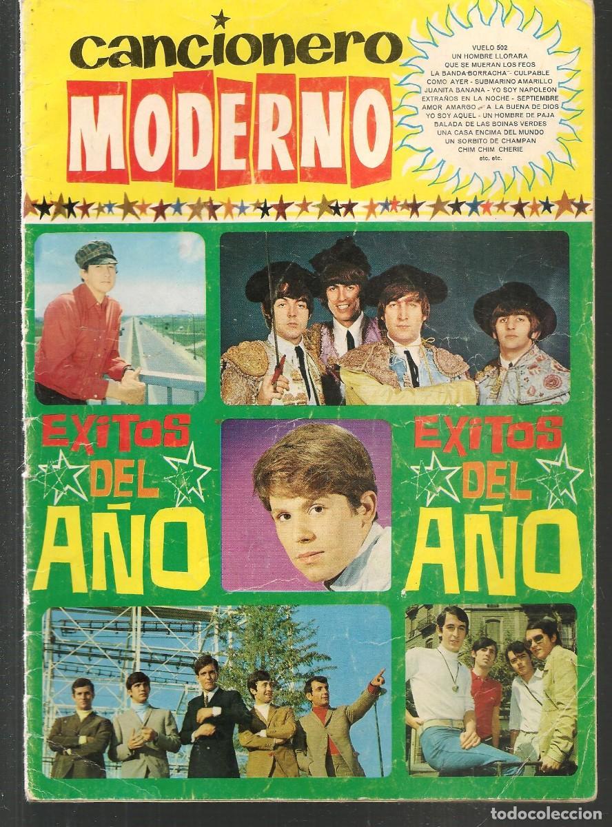 Catalogues de Musique: CANCIONERO MODERNO. EXITOS DEL A&Ntilde;O. EDICIONES ESTE, 1965.(ST/C81)