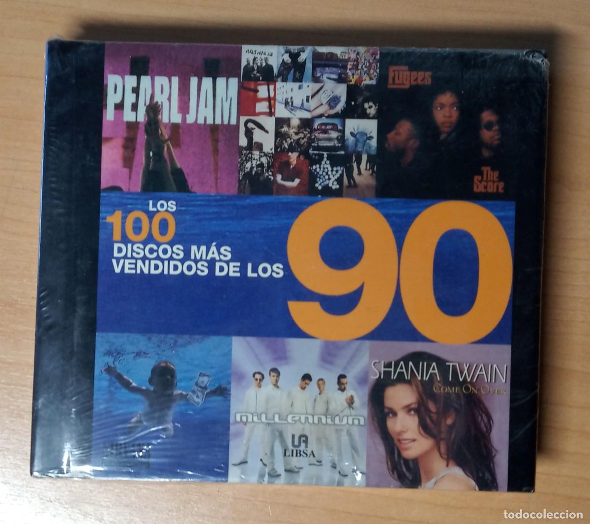 Cat&aacute;logos de m&uacute;sica: Libreto &rdquo;Los 100 discos mas vendidos de los 90&rdquo; - Foto 1