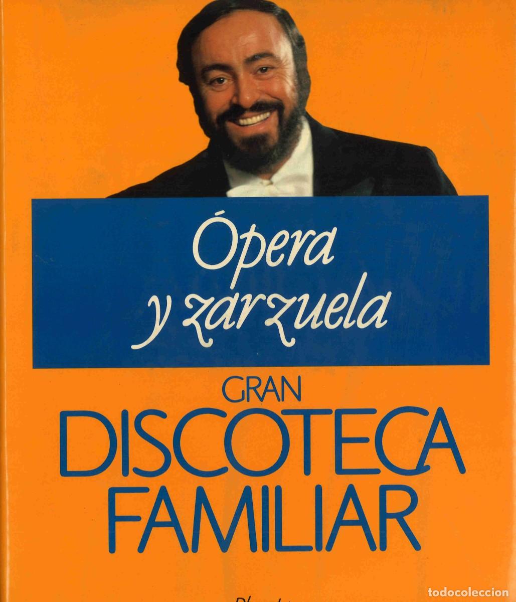 Cat&aacute;logos de M&uacute;sica: Opera y Zarzuela. Gran Discoteca Familiar. 1991. Tomo 2