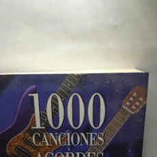 Catálogos de Música: 1000 CANCIONES Y ACORDES DE GUITARRA .. Lote 399168429
