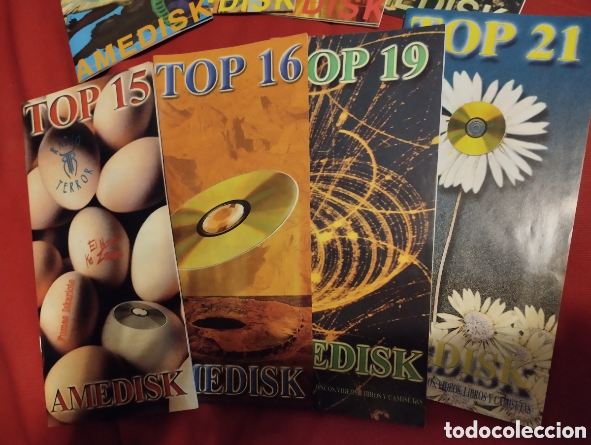 Cat&aacute;logos de m&uacute;sica: 8 CATALOGOS AMEDISK - Foto 3