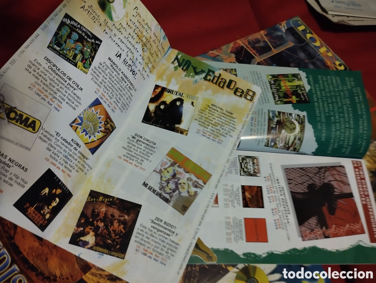 Cat&aacute;logos de m&uacute;sica: 8 CATALOGOS AMEDISK - Foto 4