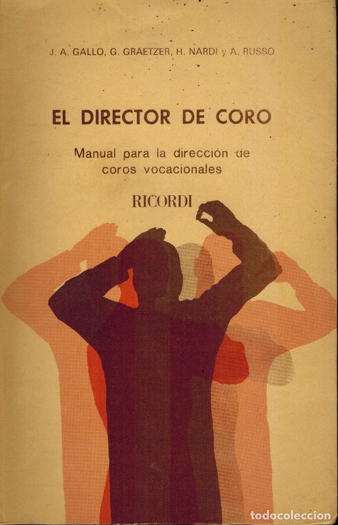 Cat&aacute;logos de m&uacute;sica: EL DIRECTOR DE COROS - Foto 1