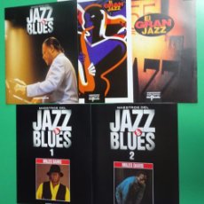 Catálogos de Música: MAESTROS DEL JAZZ & BLUES, FASCÍCULOS 1 Y 2 + LIBRETO DE PRESENTACIÓN, VER FOTOS. Lote 400760889