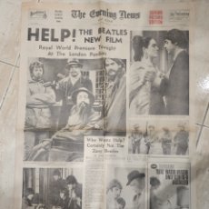 Catálogos de Música: THE BEATLES : IN HELP! THE EVENING NEWS- SOUVENIR PICTURE EDITION JULY 1965!!. Lote 400913314