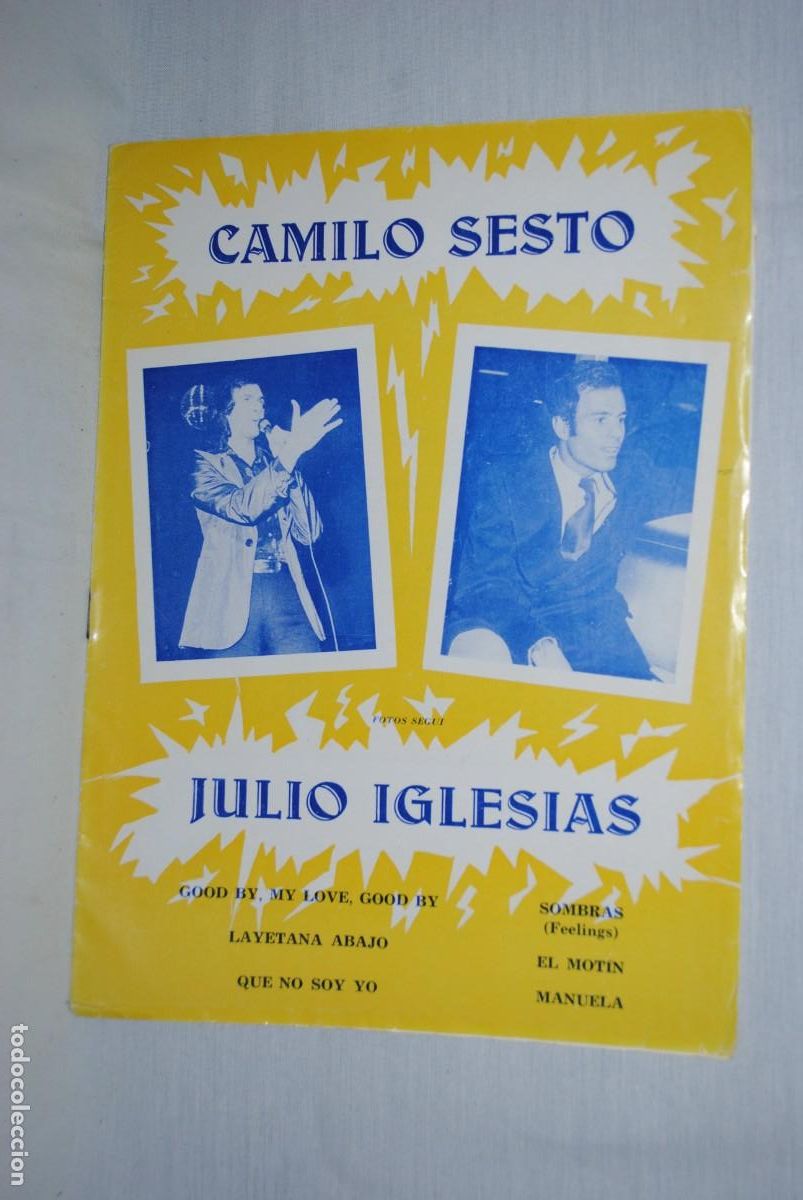 Catalogues de Musique: CAMILO SESTO Y JULIO IGLESIAS