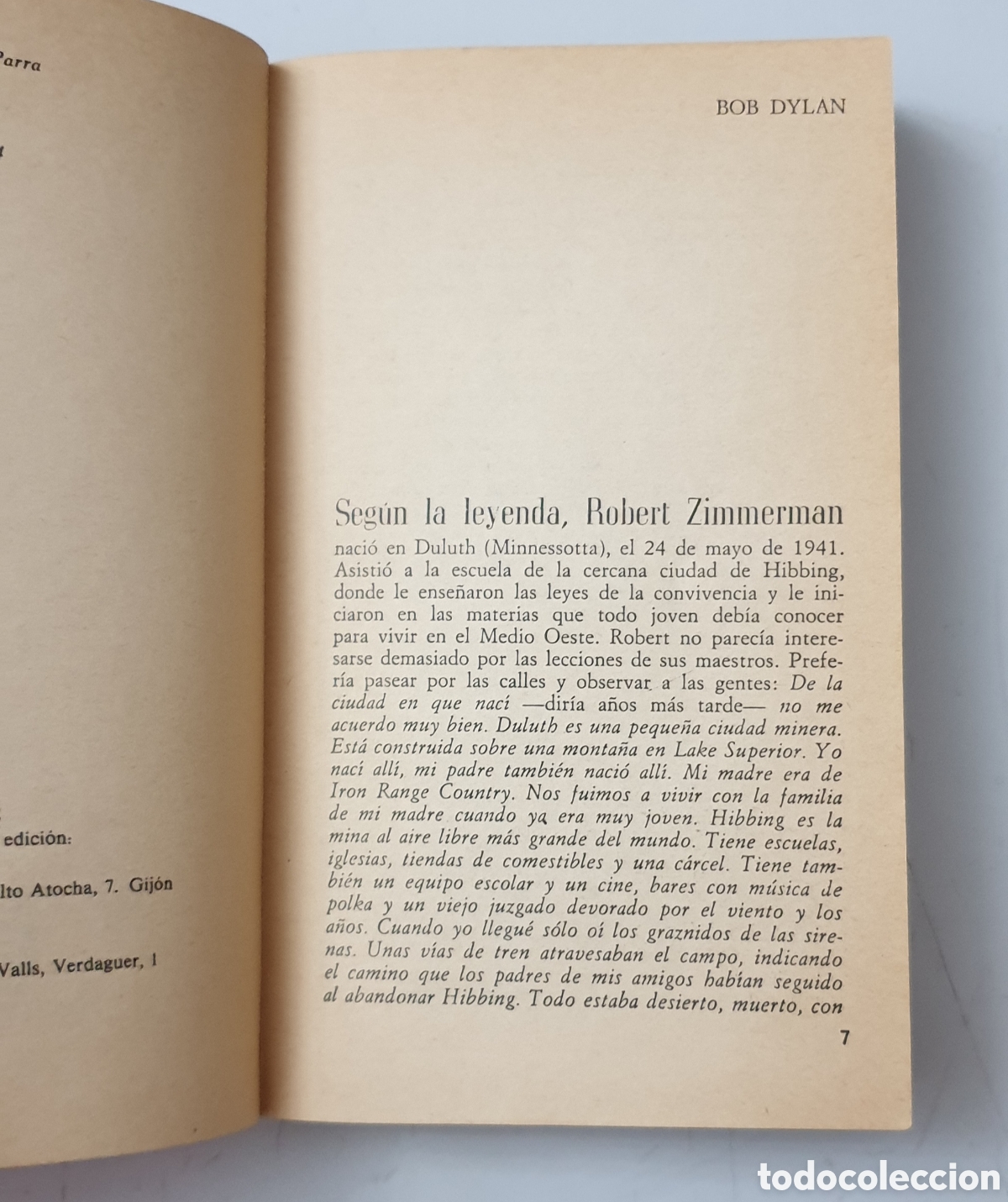 Cat&aacute;logos de m&uacute;sica: LIBRO BOB DYLAN (Espa&ntilde;a - Ediciones Jucar - 1979) 4&deg; Edicion - Foto 7