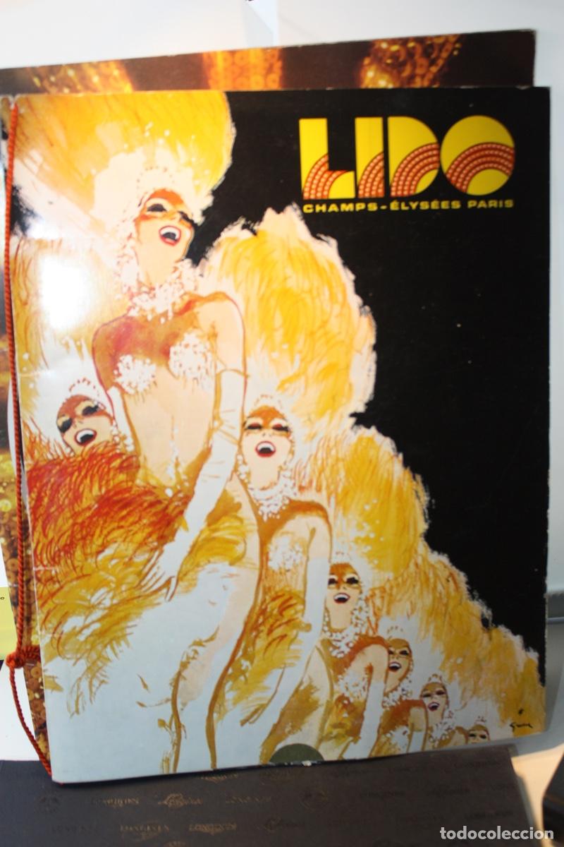 Cat&aacute;logos de M&uacute;sica: CATALOGO CABARET. LIDO. CHAMPS-ELYSEES. PARIS. FUNCIONES, ARTISTAS, FOTOS A COLOR. VER