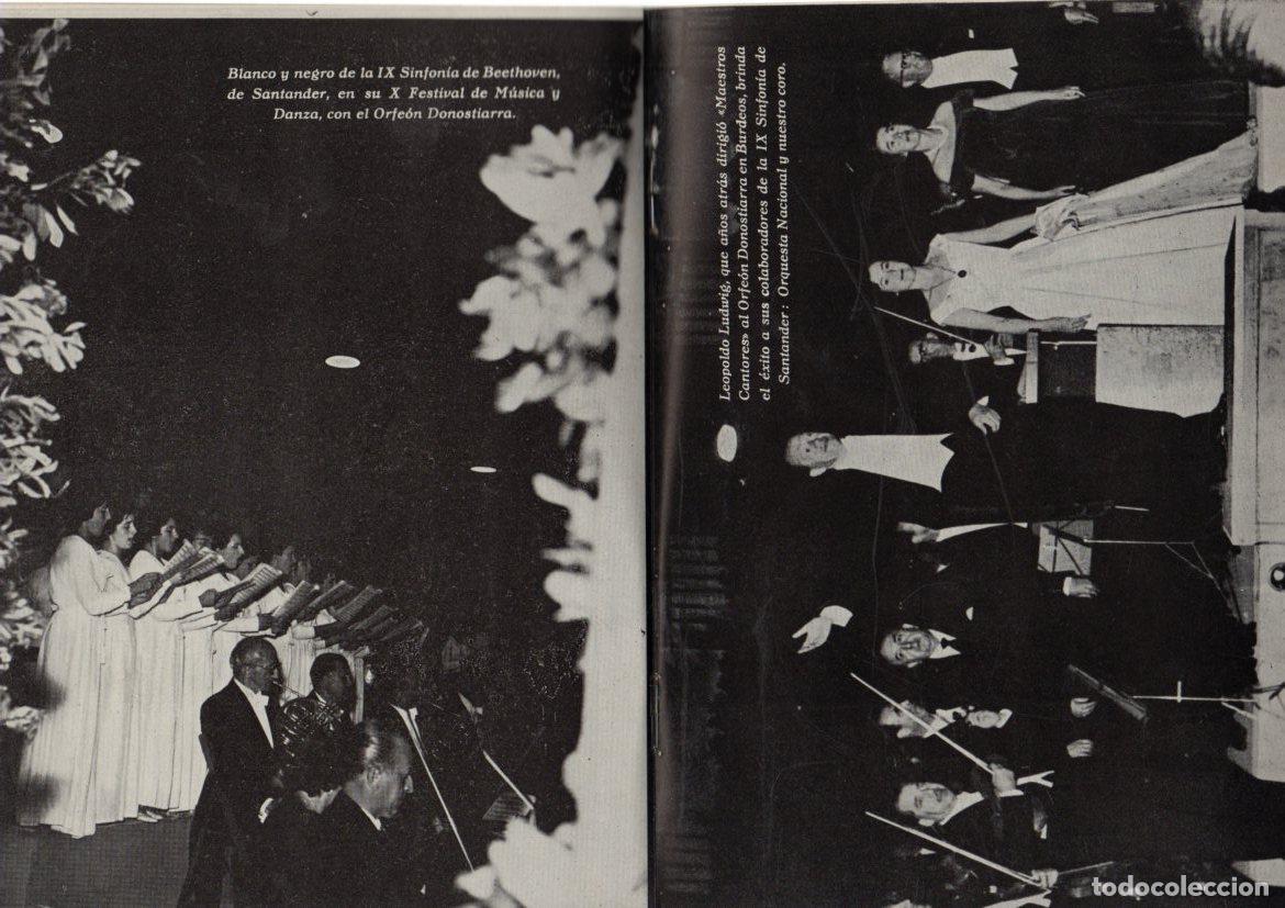 Cat&aacute;logos de m&uacute;sica: PROGRAMA ORFEON DONOSTIARRA OTO&Ntilde;O 1961 - Foto 3