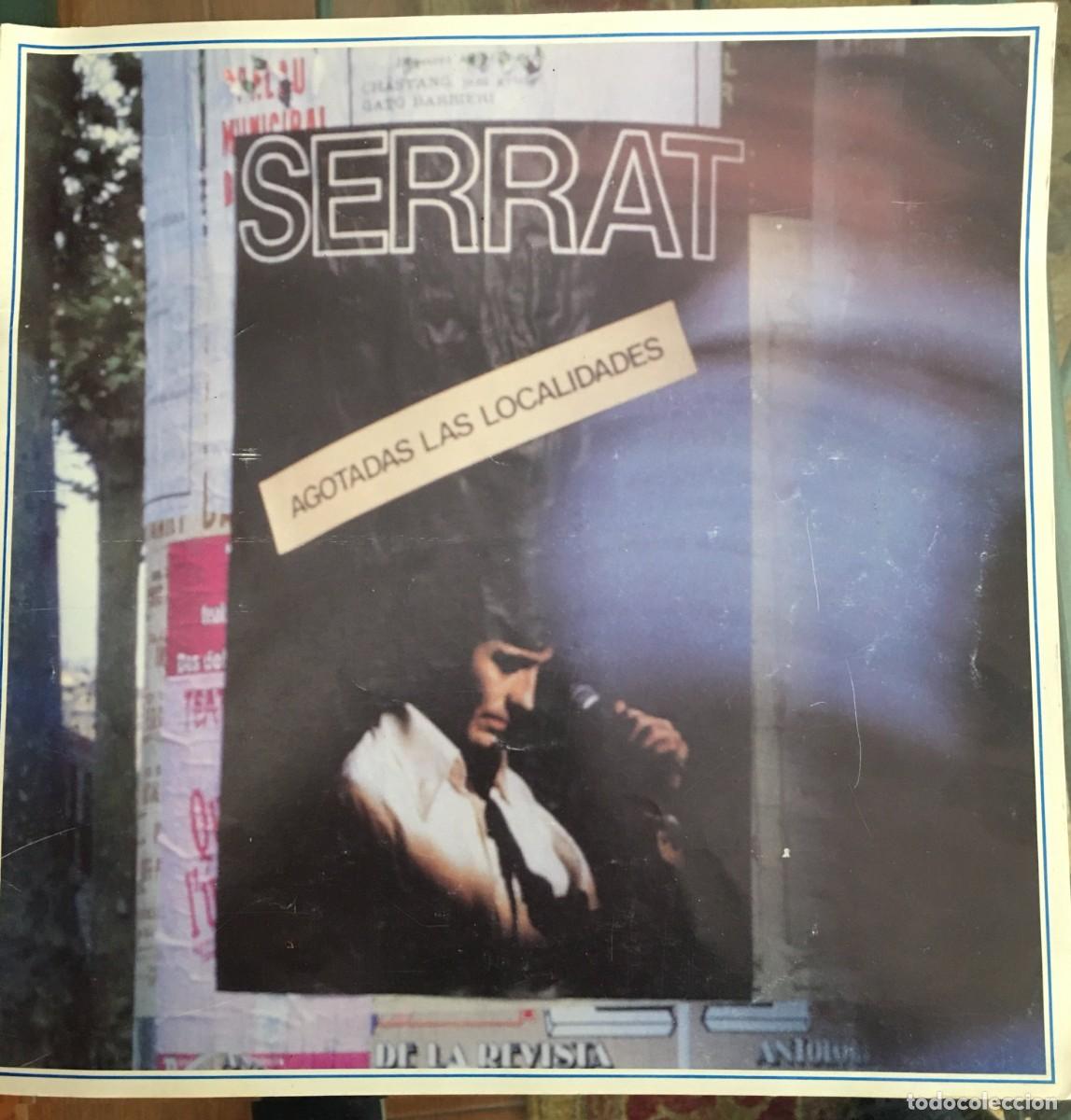 Cat&aacute;logos de m&uacute;sica: PROGRAMA OFICIAL DE SERRAT GIRA DEL 84 - Foto 1