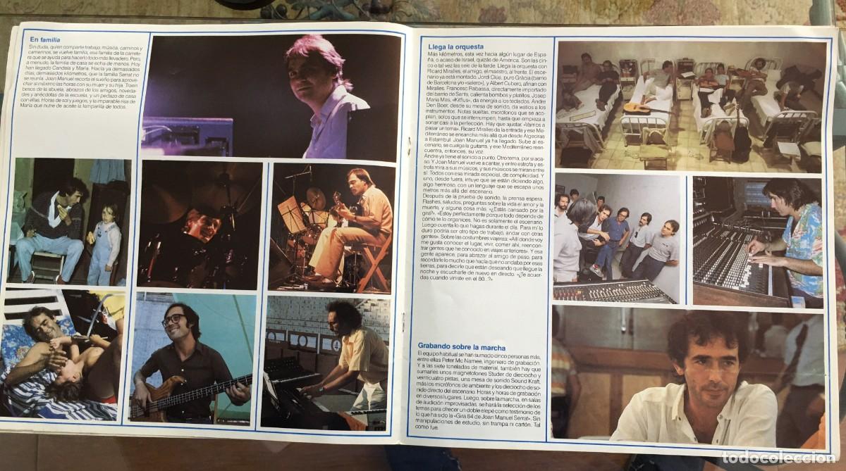 Cat&aacute;logos de m&uacute;sica: PROGRAMA OFICIAL DE SERRAT GIRA DEL 84 - Foto 3