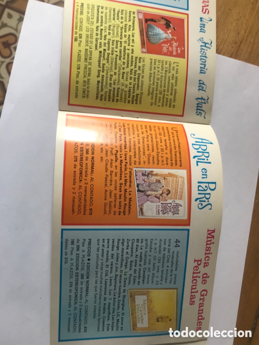 Cat&aacute;logos de m&uacute;sica: Cat&aacute;logo de discos Readers digest 1968 - Foto 3