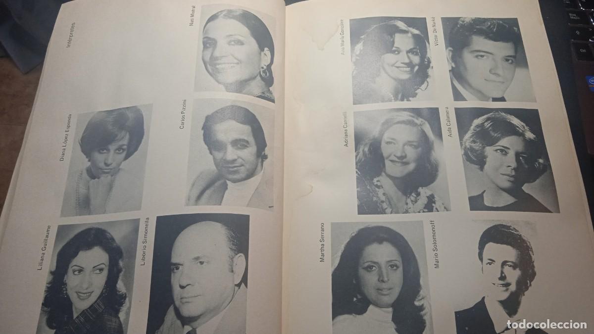 Cat&aacute;logos de m&uacute;sica: Programa Teatro Col&oacute;n Bodas de Sangre 1979. - Foto 4