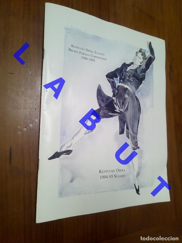 Cat&aacute;logos de M&uacute;sica: KENTUCKY OPERA SEASON 1994 95 24 PG FATIGADO CR1