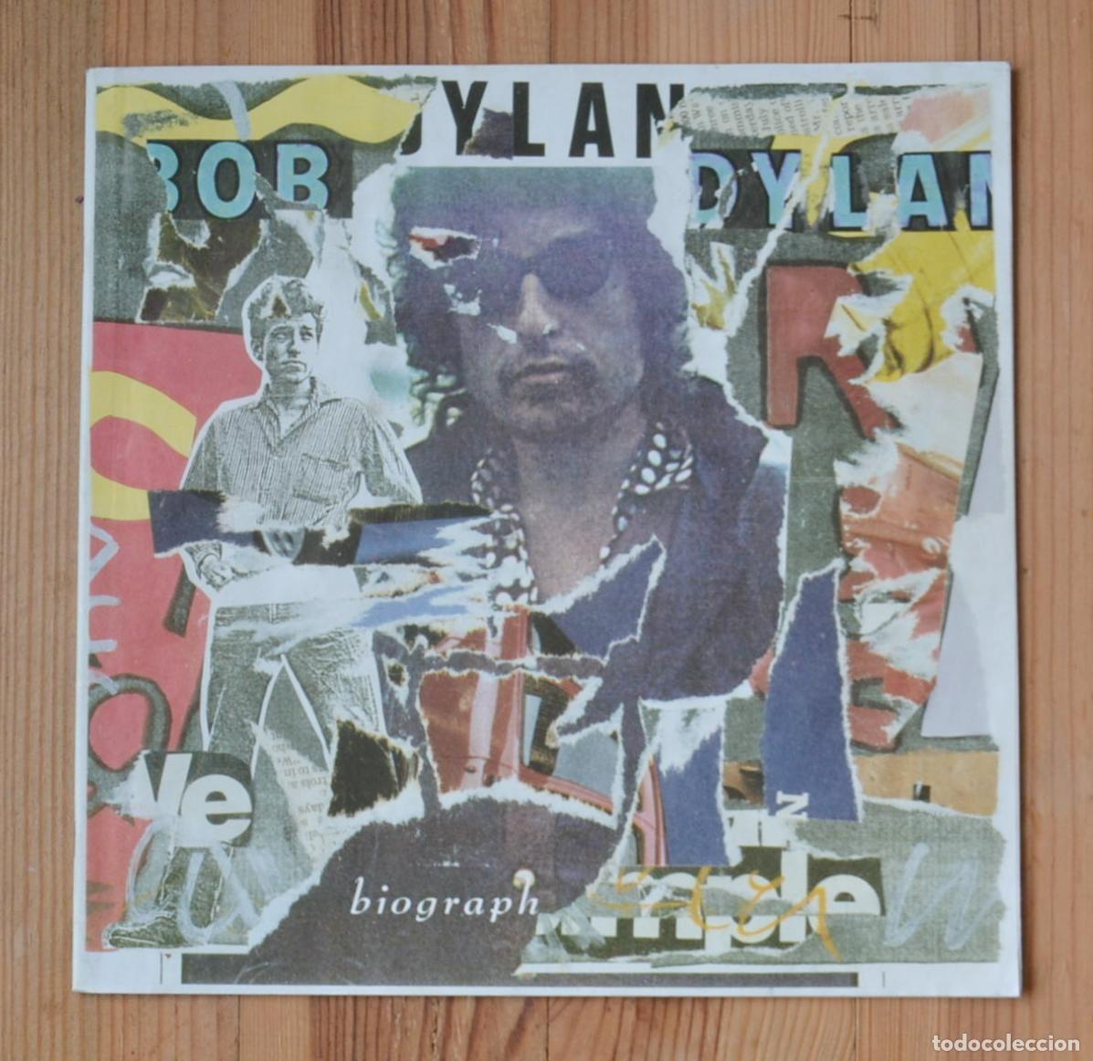 Cat&aacute;logos de m&uacute;sica: BOB DYLAN BIOGRAPH Libreto - Foto 1