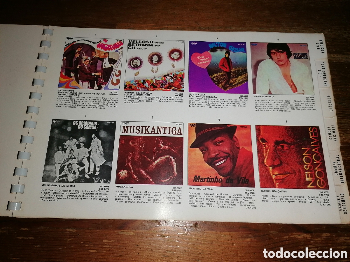 Cat&aacute;logos de m&uacute;sica: Cat&aacute;logo RCA Brasil 1973 - Foto 3