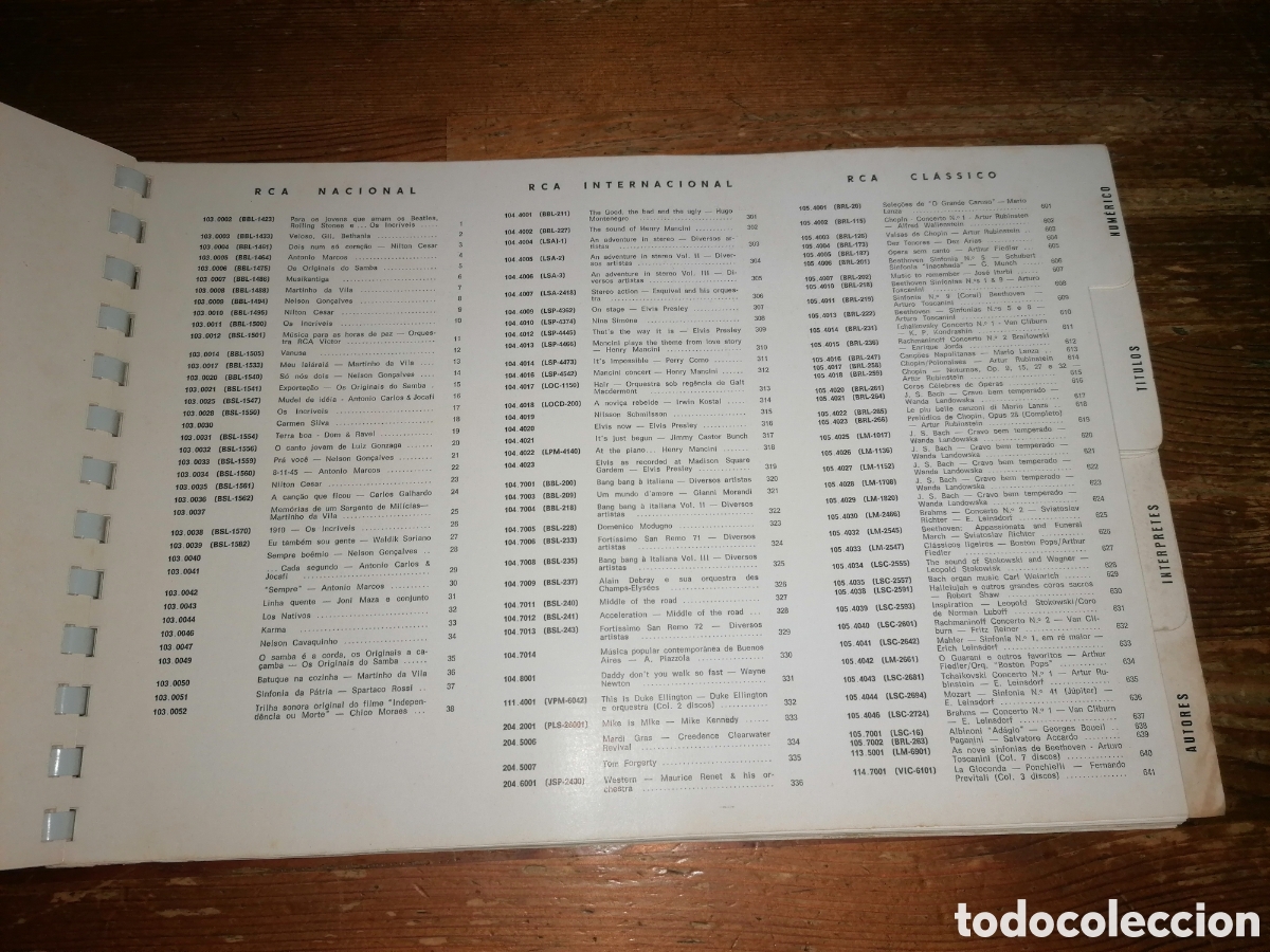 Cat&aacute;logos de m&uacute;sica: Cat&aacute;logo RCA Brasil 1973 - Foto 4