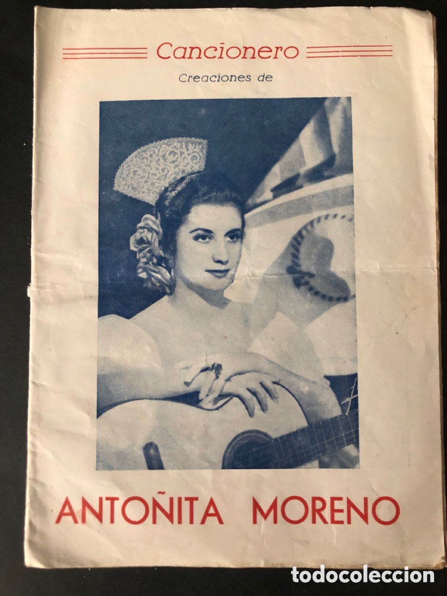 Catalogues de Musique: Cancionero creaciones anto&ntilde;ita Moreno