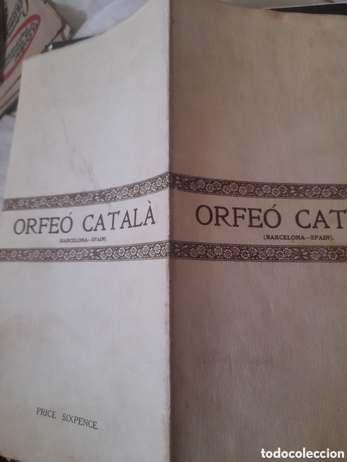 Cat&aacute;logos de m&uacute;sica: Programa del Orfeo Catala de 1914, en ingl&eacute;s - Foto 15