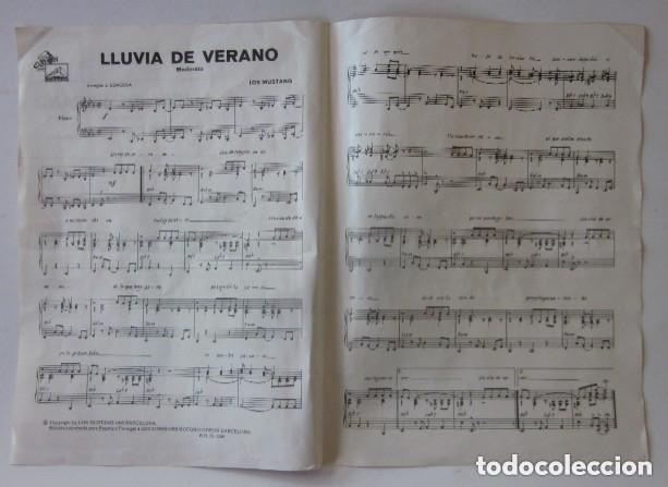 Cat&aacute;logos de m&uacute;sica: LLUVIA DE VERANO - LOS MUSTANG - Foto 2