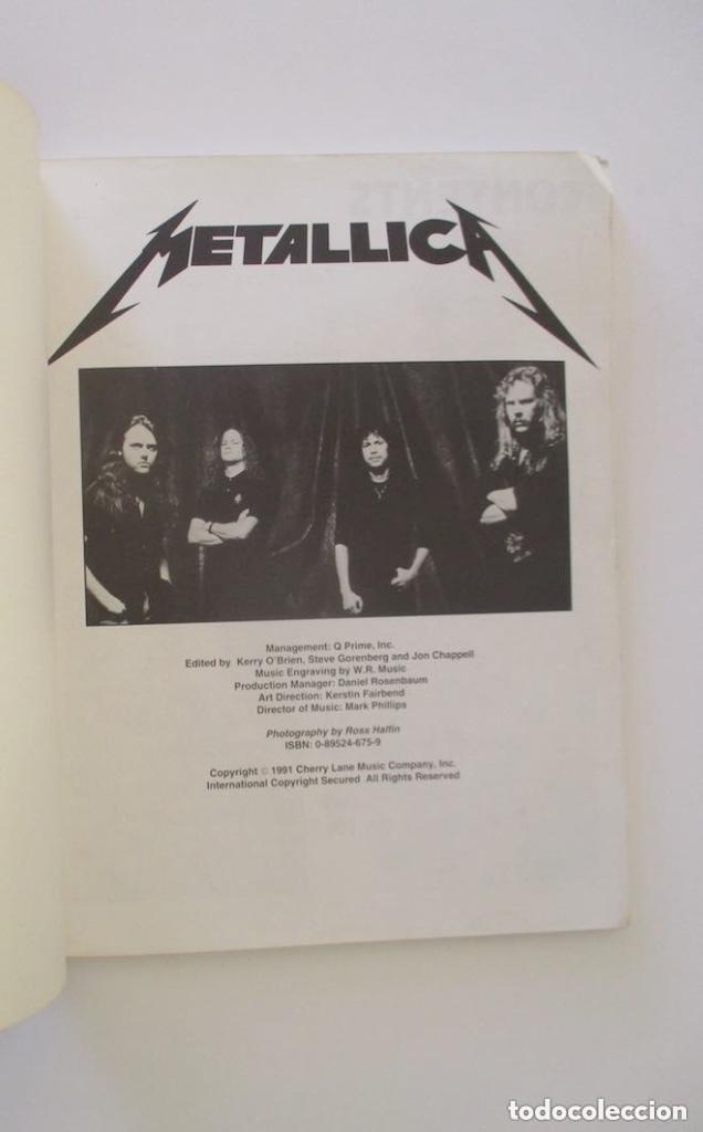 Cat&aacute;logos de m&uacute;sica: METALICA - Foto 2