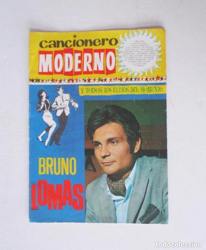 Cat&aacute;logos de m&uacute;sica: CANCIONERO MODERNO - BRUNO LOMAS - Foto 1