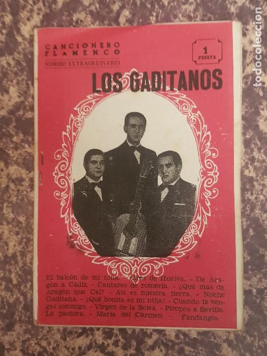 Cat&aacute;logos de M&uacute;sica: LOS GADITANOS (ediciones ptrioticas)
