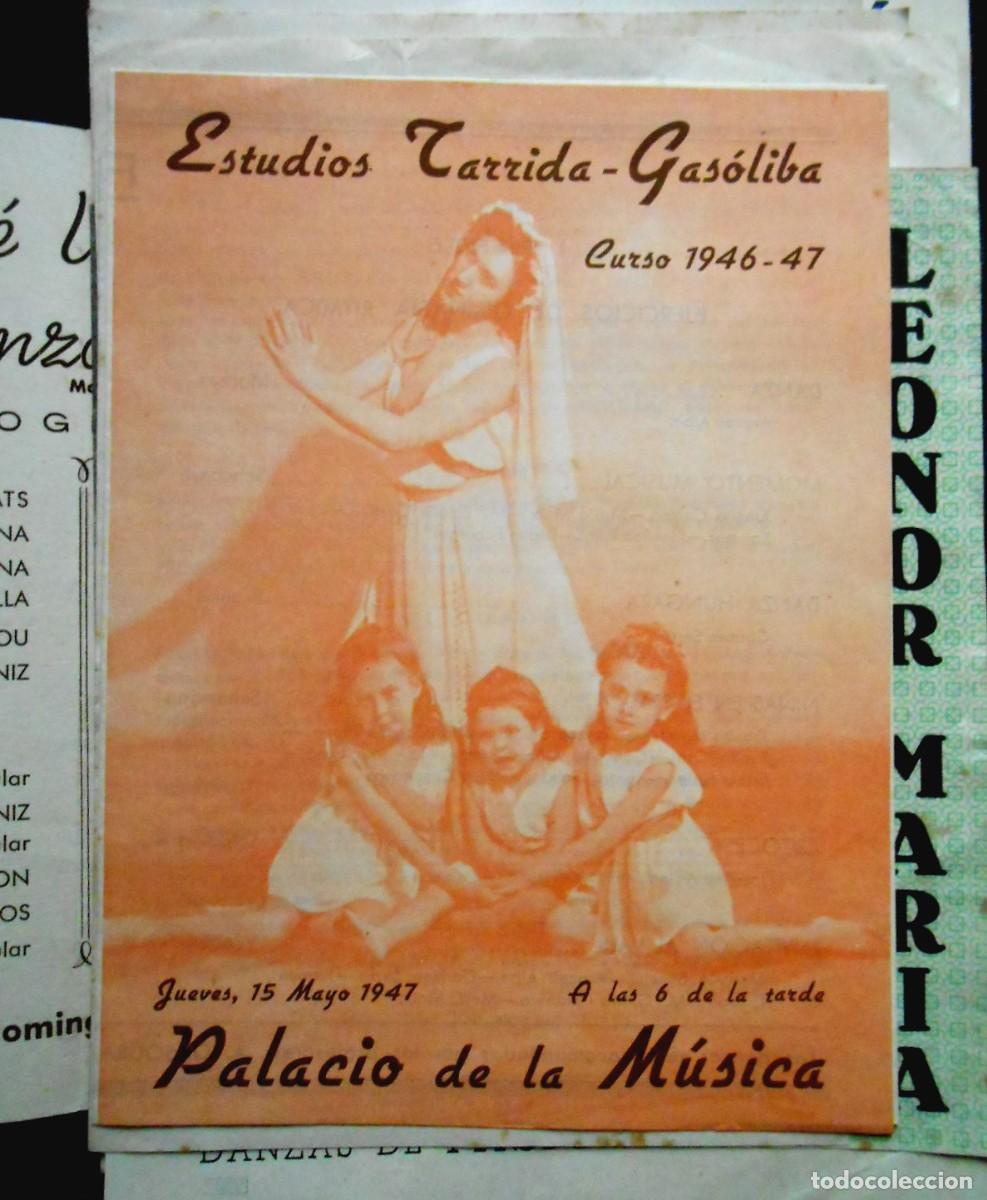 Cat&aacute;logos de M&uacute;sica: LOTE 10 PROGRAMAS DANZA A&Ntilde;OS 40 - MAGRI&Ntilde;&Aacute; - TARRIDA - M. BLANCO - ATTENELLE - MIRSKAYA, ETC.