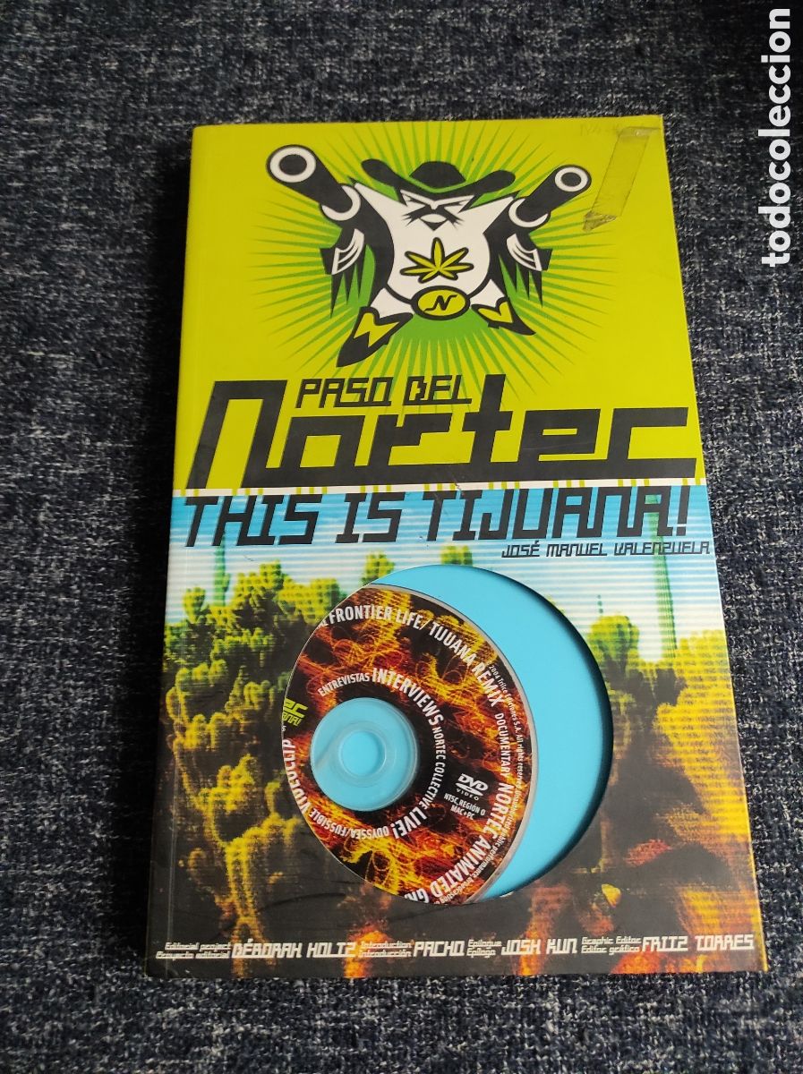 Cat&aacute;logos de M&uacute;sica: PASO DEL NORTEC /POR: JOSE MANUEL VALENZUELA, 319 paginas + DVD