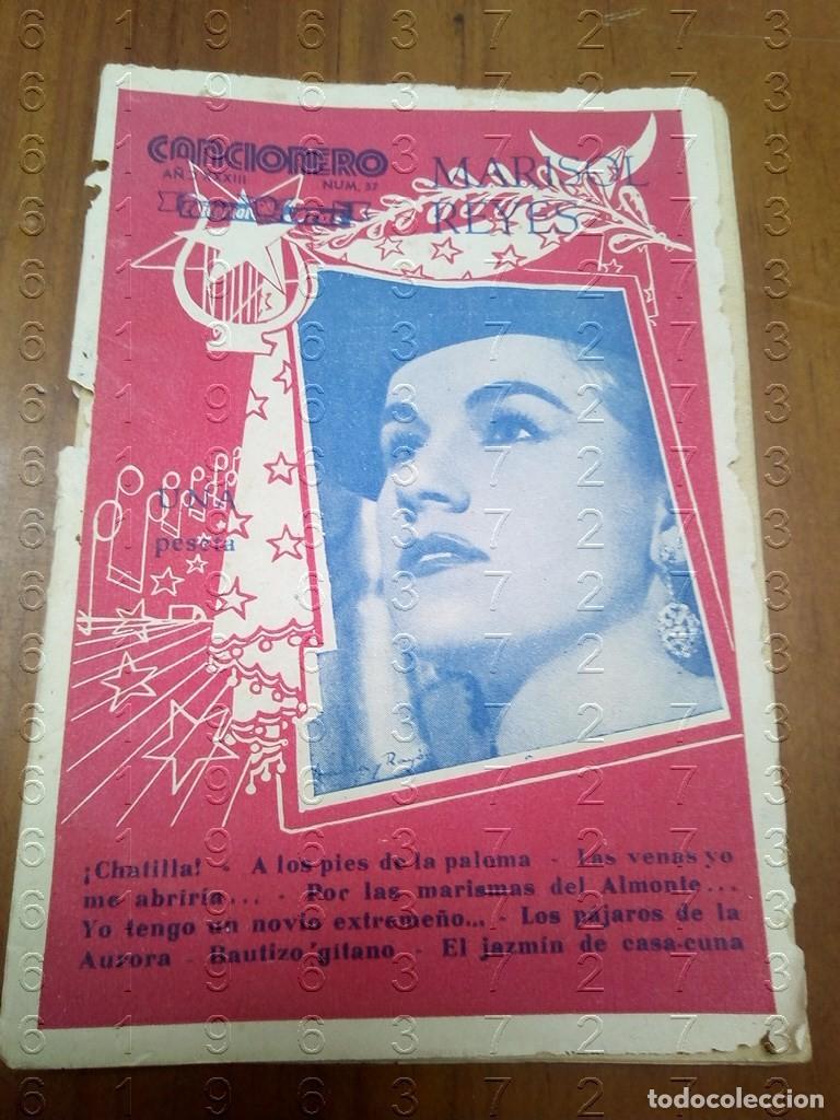 Cat&aacute;logos de M&uacute;sica: MARISOL REYES CANCIONERO ALAS 37 16PG U66